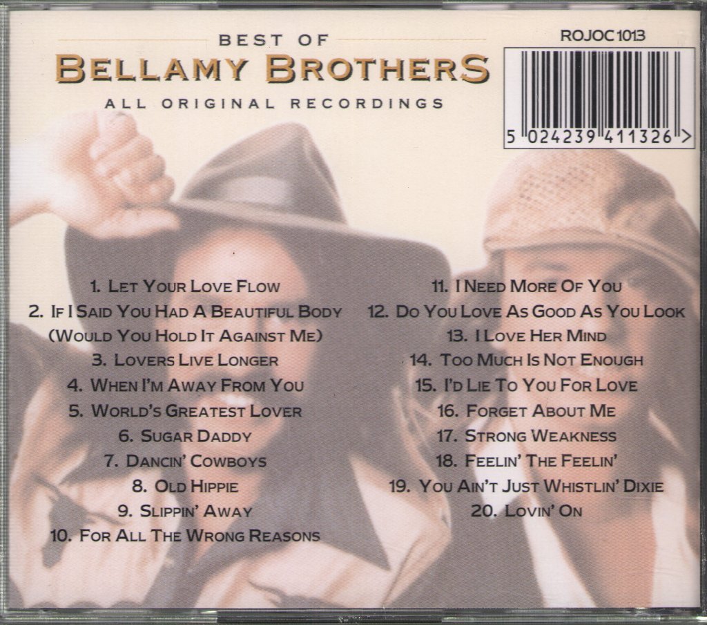 Bellamy Brothers - Best Of - Cd