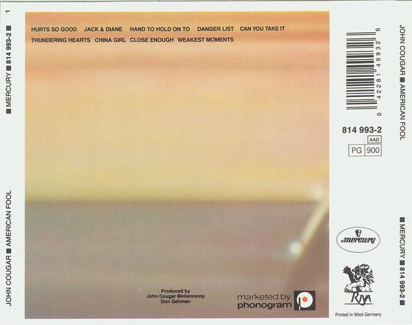 John Cougar Mellencamp - American Fool - Cd