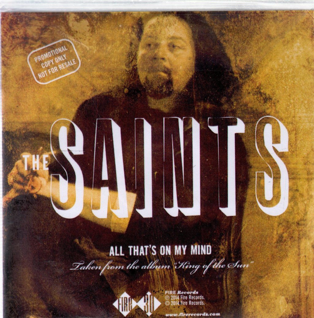 Saints (Aussie Punk Group) - All That's On My Mind - Cdr