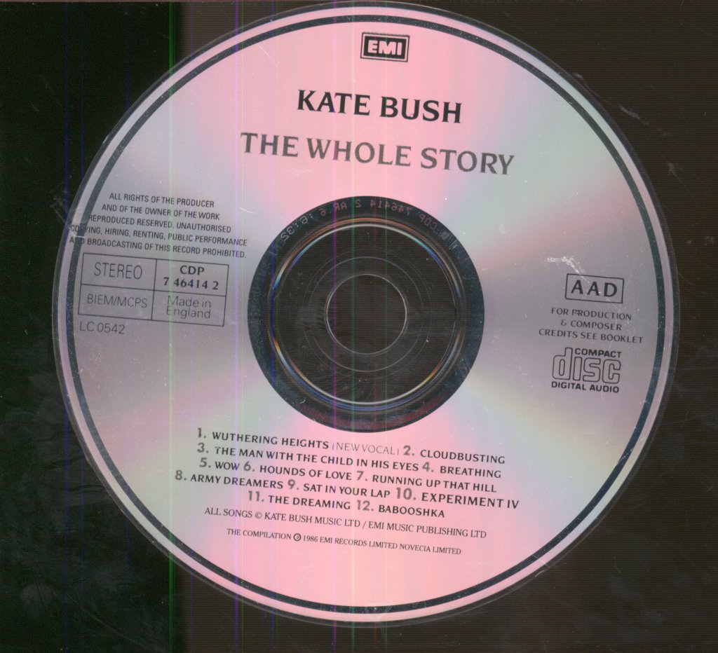 Kate Bush - Whole Story - Cd