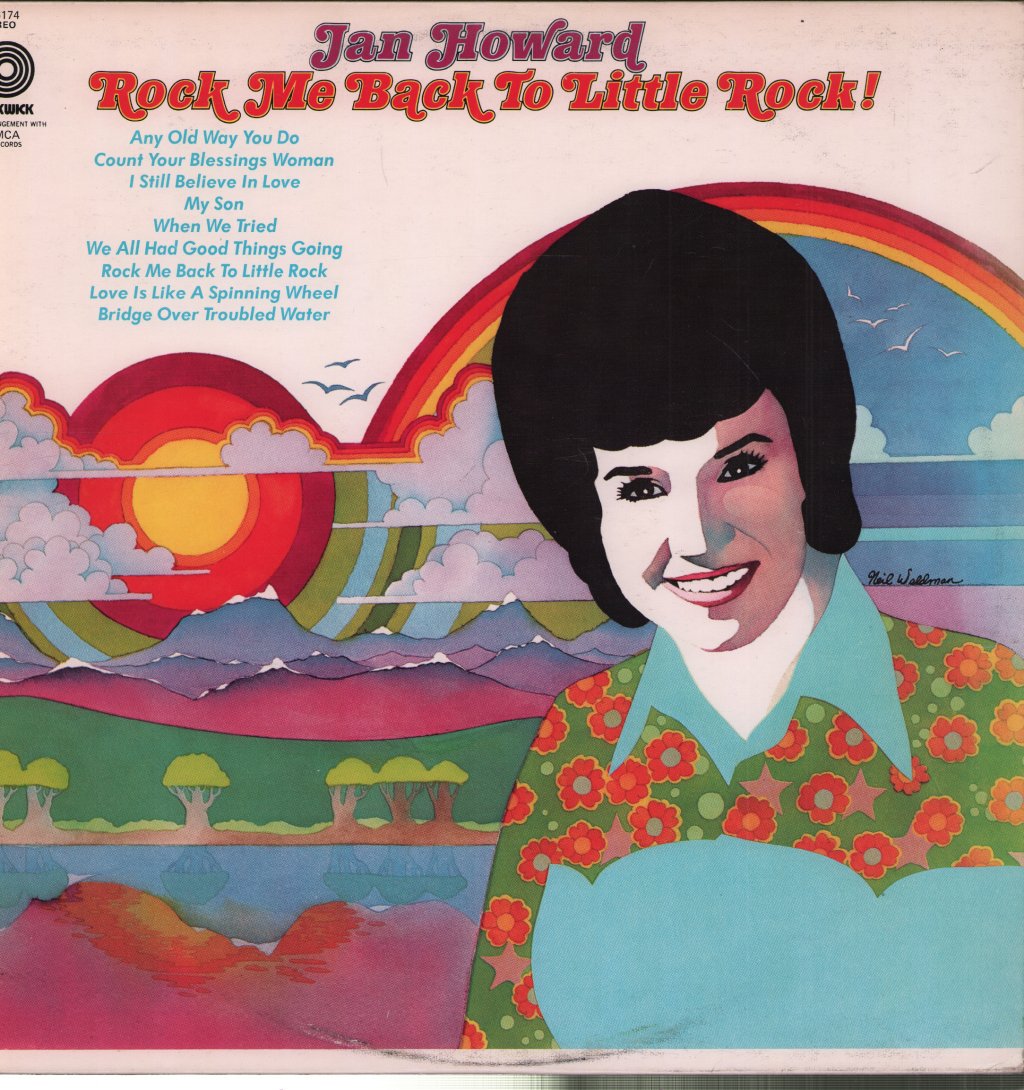 Jan Howard - Rock Me Back To Little Rock! - Lp