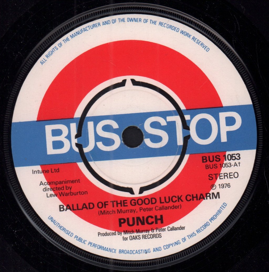 Punch - Ballad Of The Good Luck Charm - 7 Inch