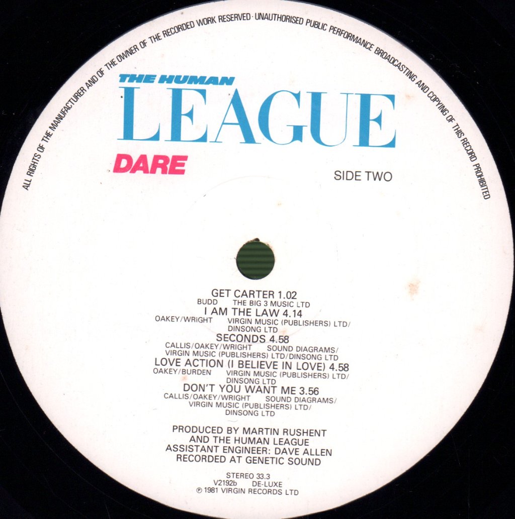 Human League - Dare - Lp