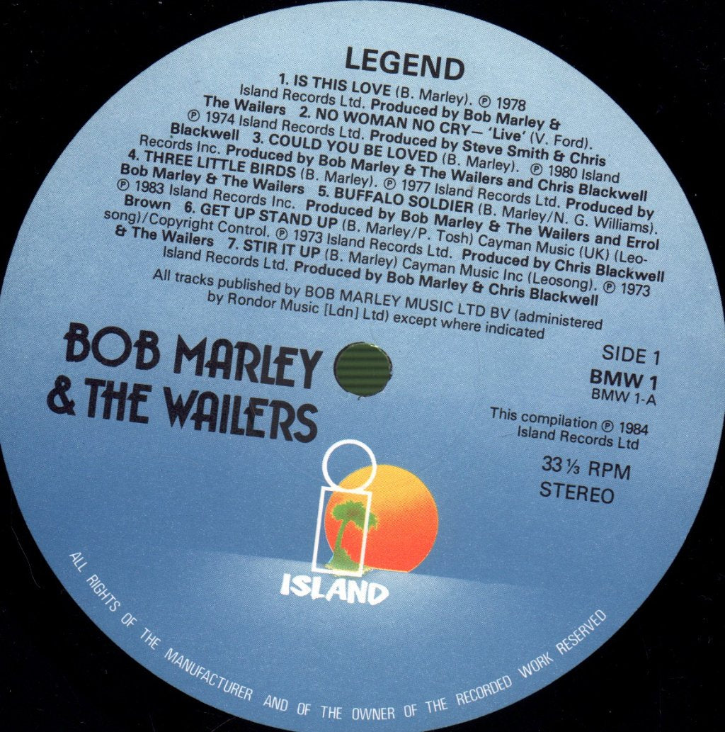 Bob Marley And The Wailers - Legend - Lp
