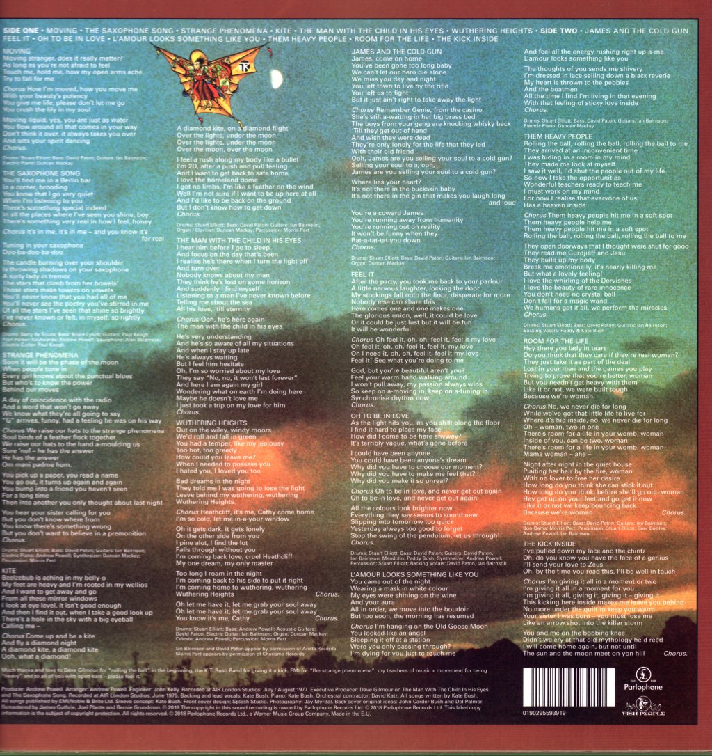 Kate Bush - Kick Inside - Lp