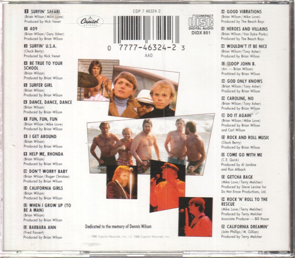 Beach Boys - Made In U.S.A. - Cd