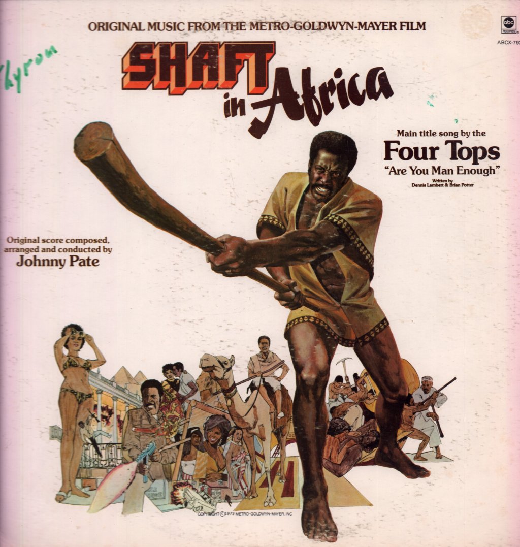 Johnny Pate - Shaft In Africa - Lp