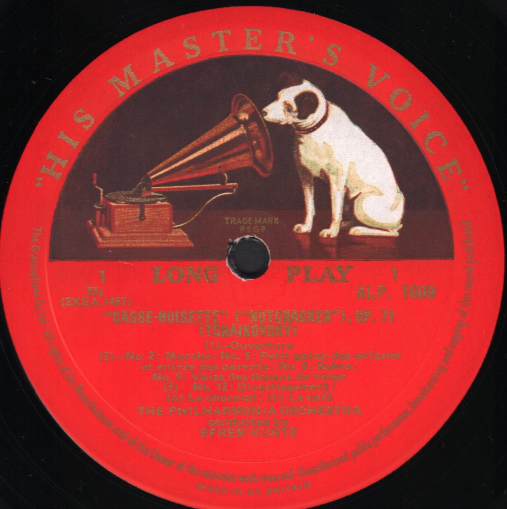 Efrem Kurtz / Philharmonia Orchestra - Nutcracker - Lp