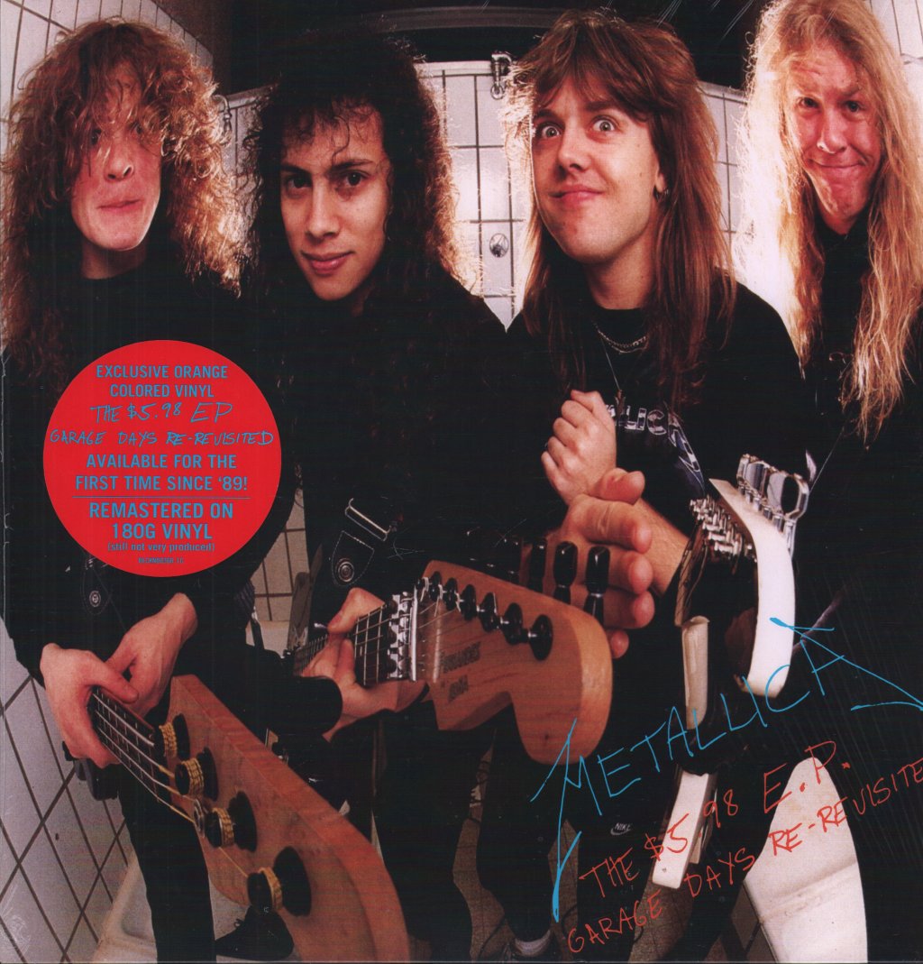 Metallica - $5.98 E.P. - Garage Days Re-Revisited - 12 Inch