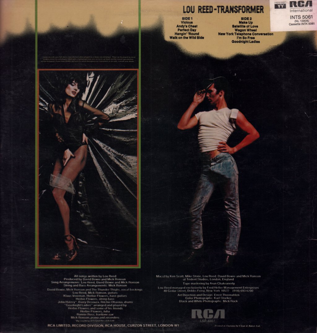 Lou Reed - Transformer - Lp