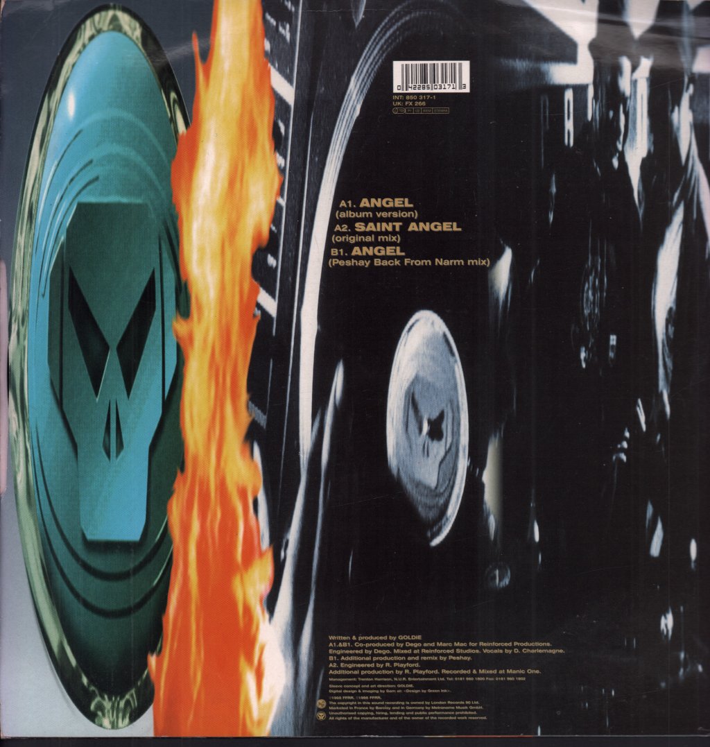 Goldie (90'S Artist) - Angel - 12 Inch