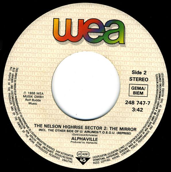 Alphaville - Dance With Me - 7 Inch