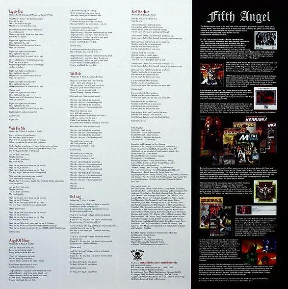 Fifth Angel - Time Will Tell - Lp