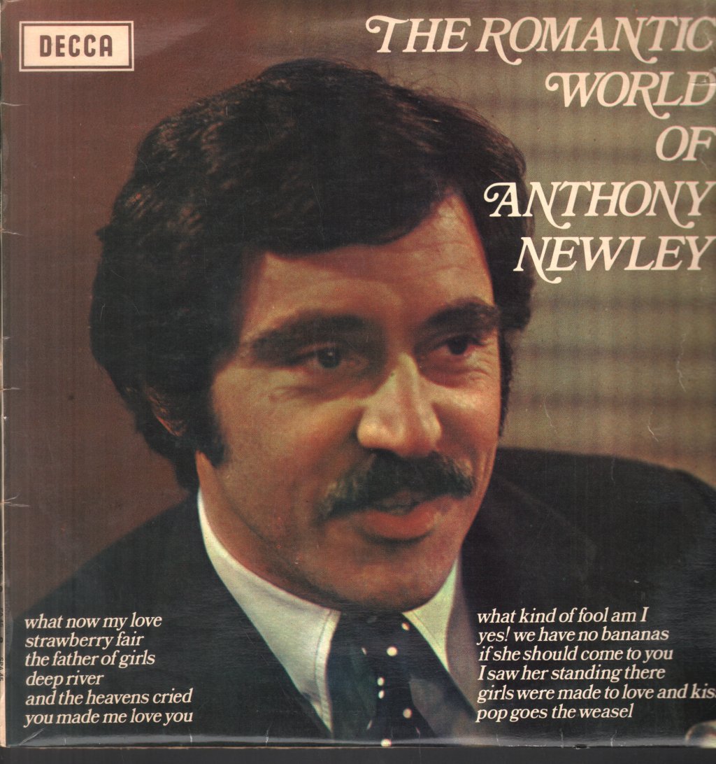 Anthony Newley - Romantic World Of Anthony Newley - Lp