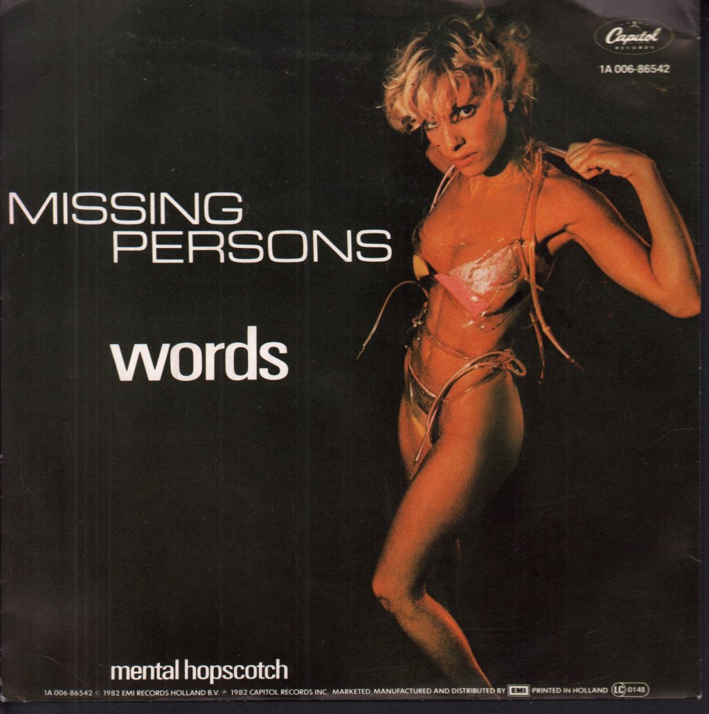Missing Persons - Words - 7 Inch