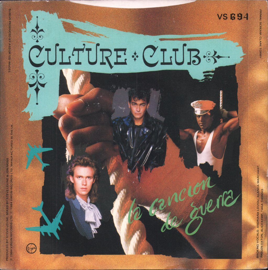 Culture Club - War Song - 7 Inch