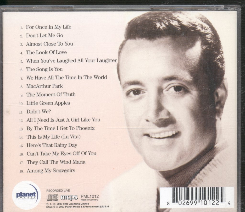 Vic Damone - For Once In My Life - Cd