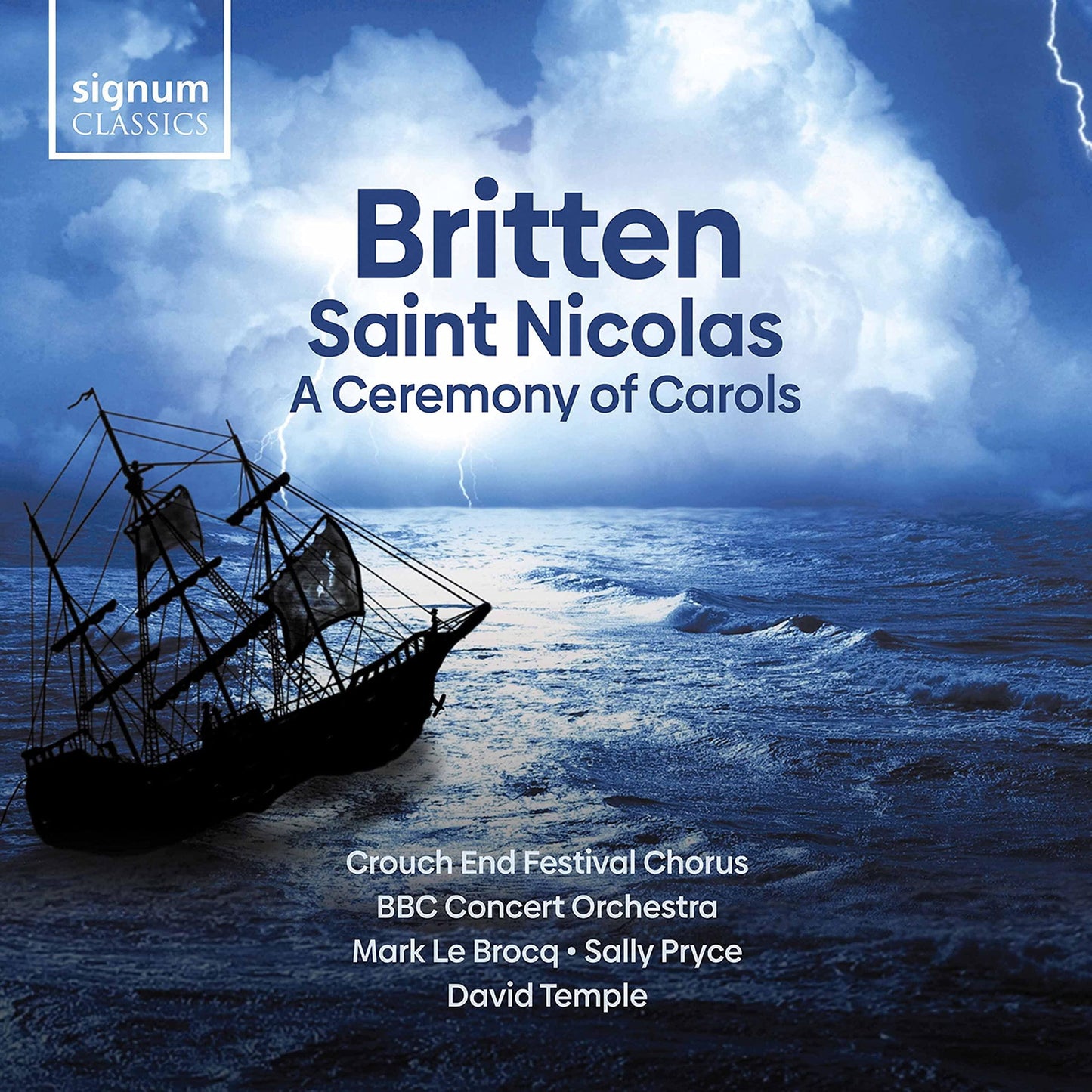 Crouch End Festival Chorus - Britten: Saint Nicolas/A Ceremony of Carols - Cd