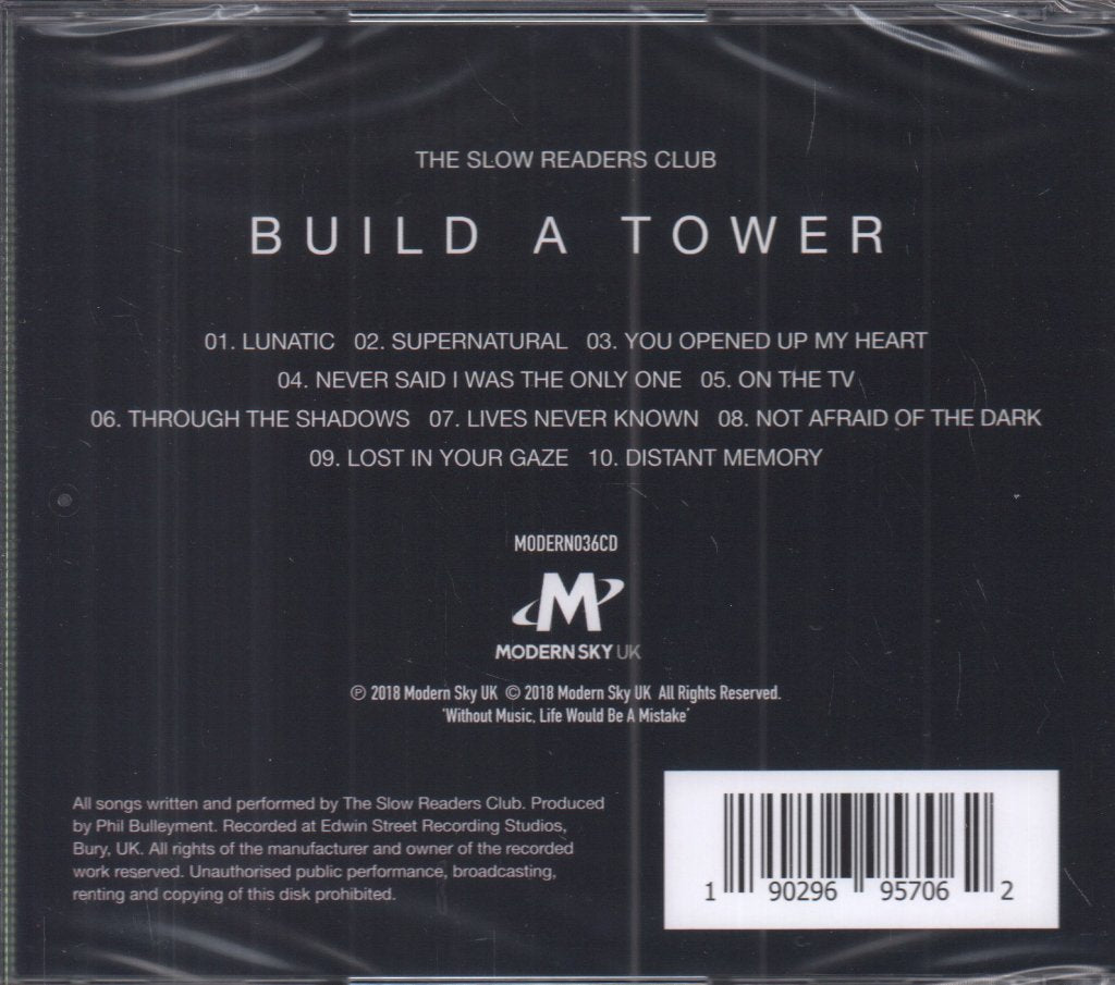 Slow Readers Club - Build A Tower - Cd