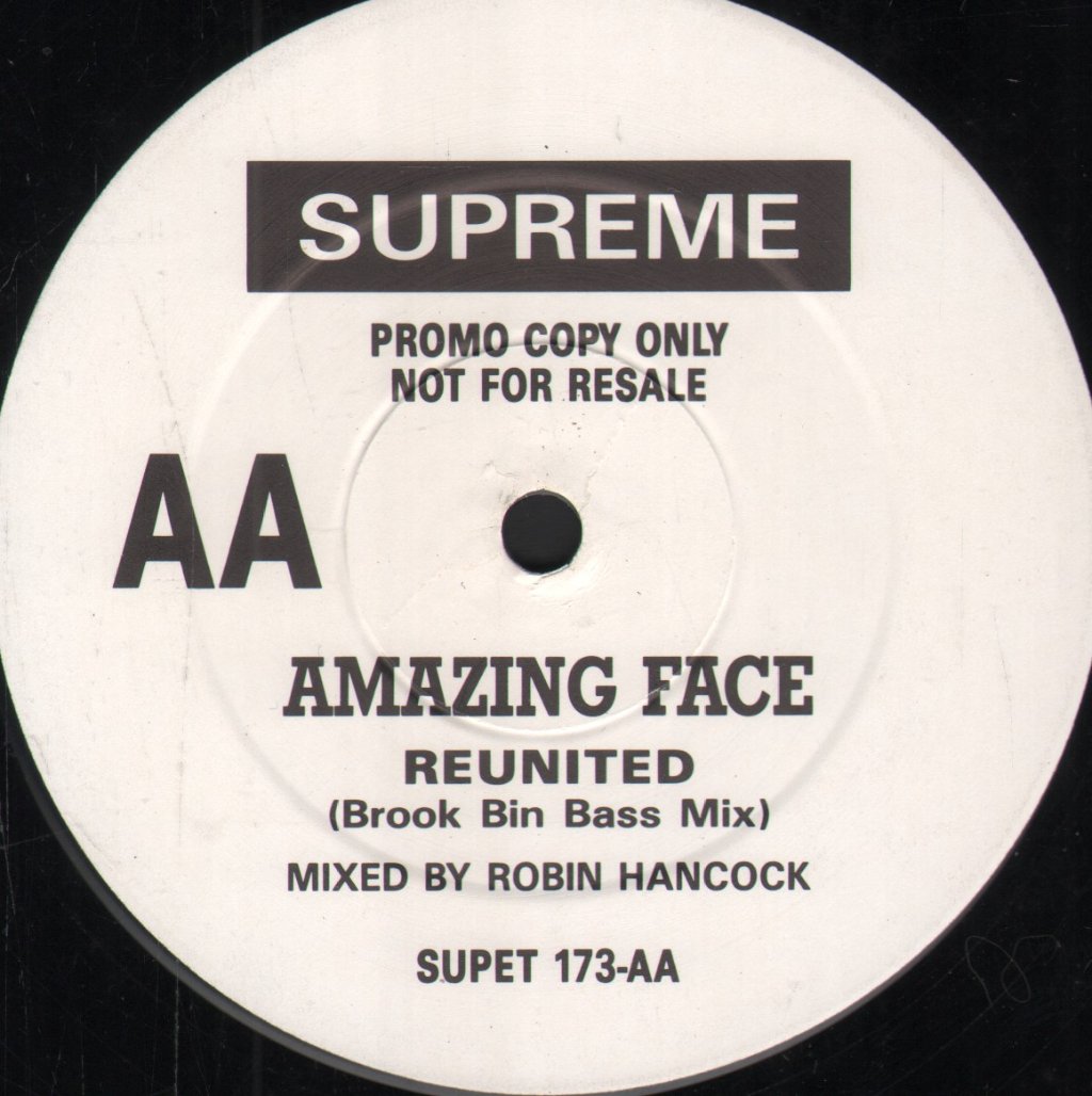 Reunited - Amazing Face - 12 Inch