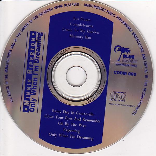 Minnie Riperton - Only When I'm Dreaming - Cd