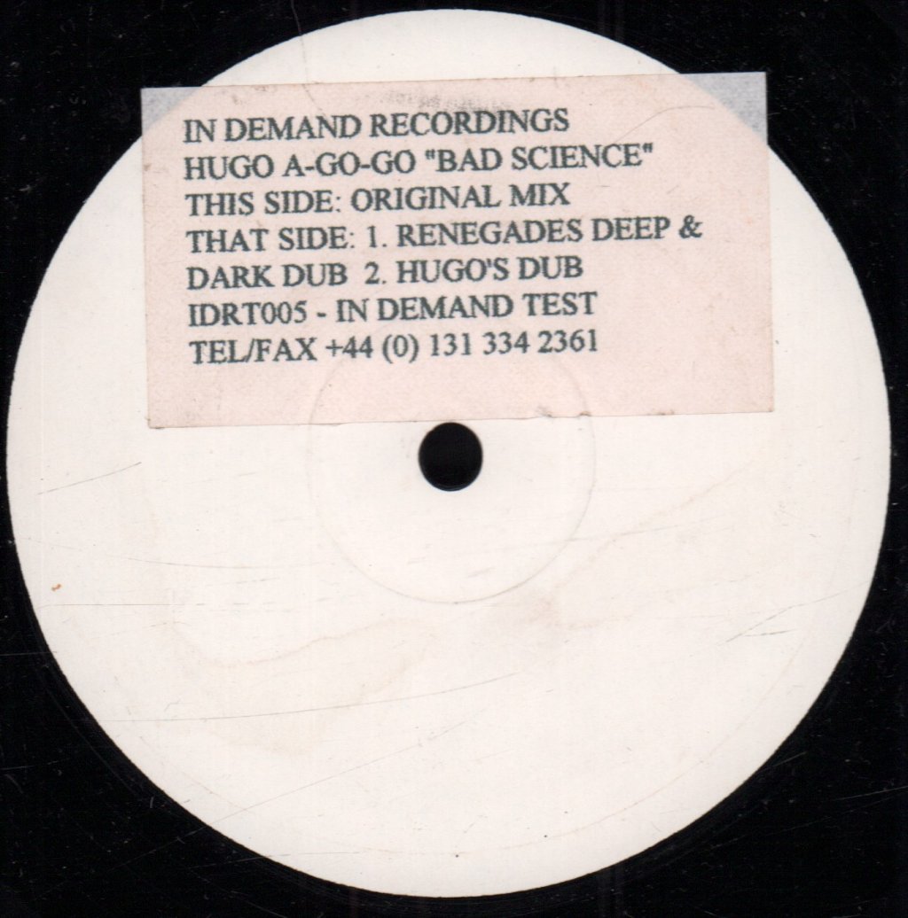 Hugo A-Go-Go - Bad Science - 12 Inch