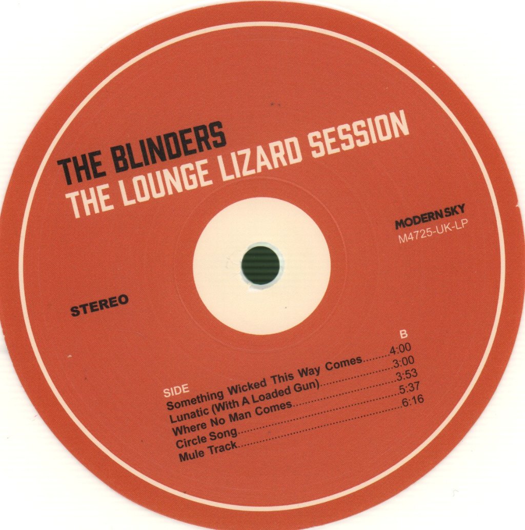 Blinders - Lounge Lizard Session - Lp