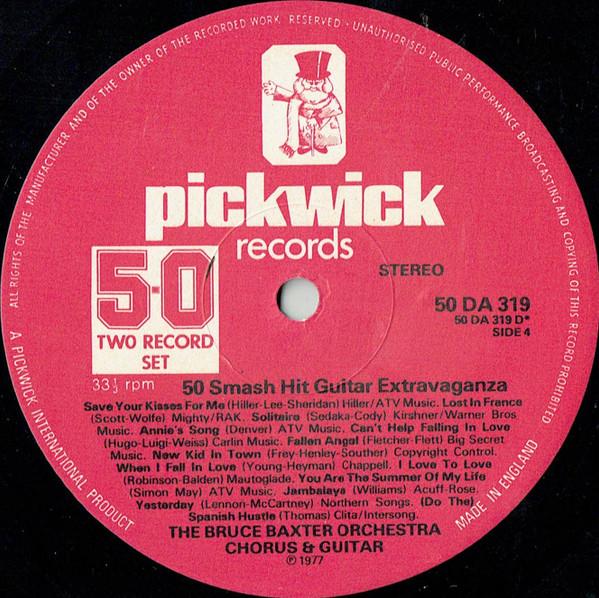 Bruce Baxter Orchestra - 50 Smash Hit Guitar Extravaganza - Double Lp