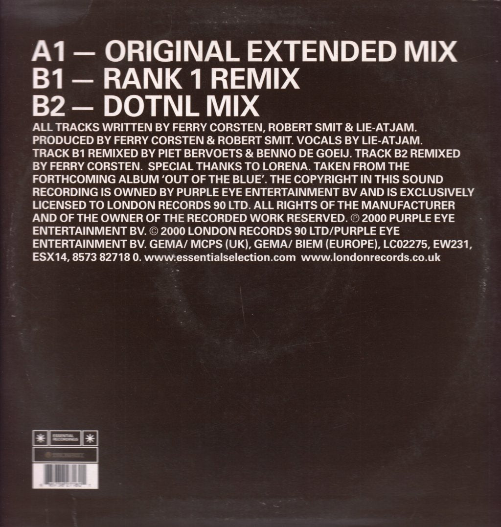 System F - Cry - 12 Inch