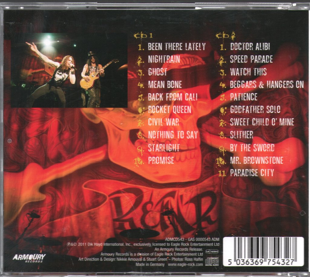Slash - Made In Stoke • 24/7/11 • - Double Cd