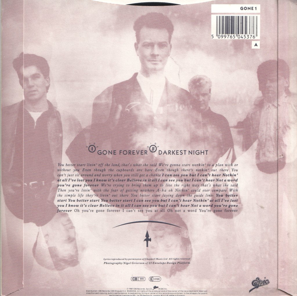 Cry Before Dawn - Gone Forever - 7 Inch