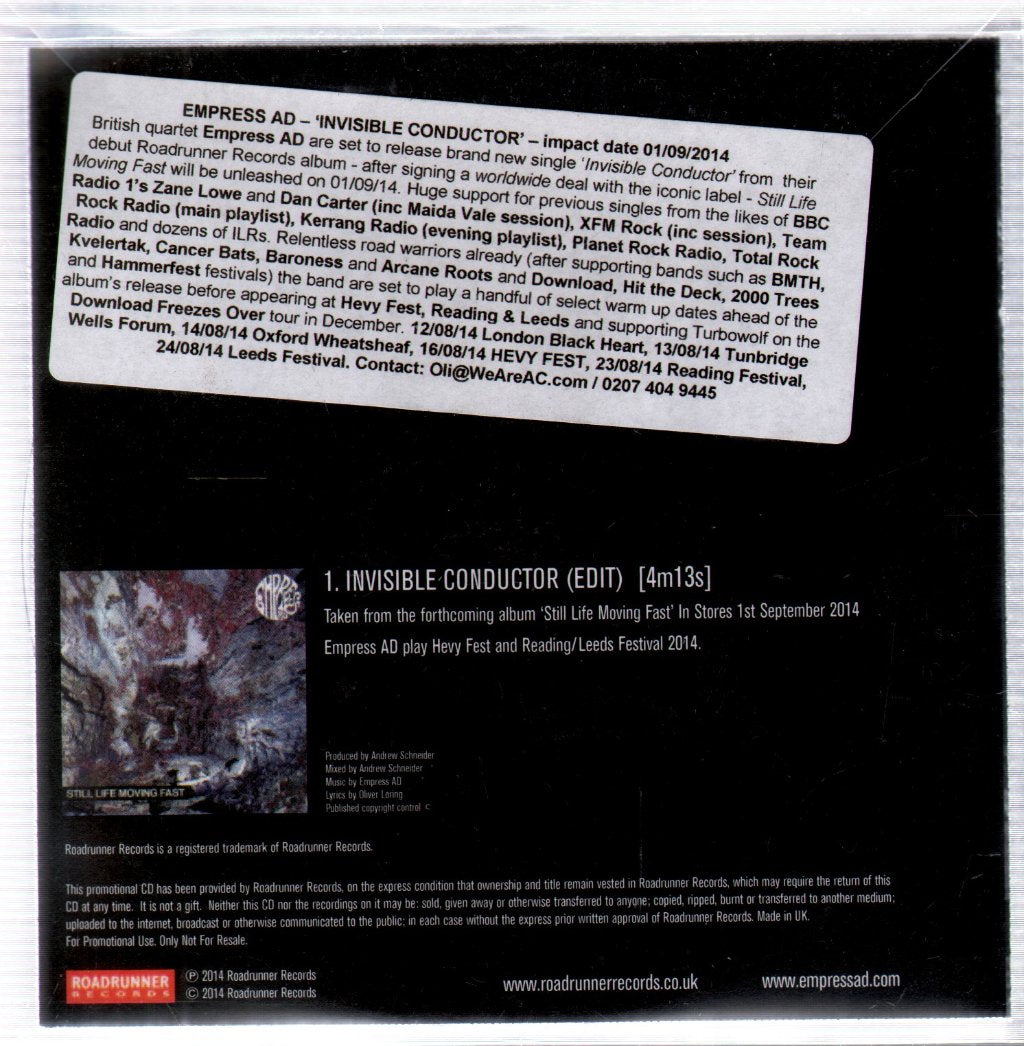 Empress Ad - Invisible Conductor - Cdr