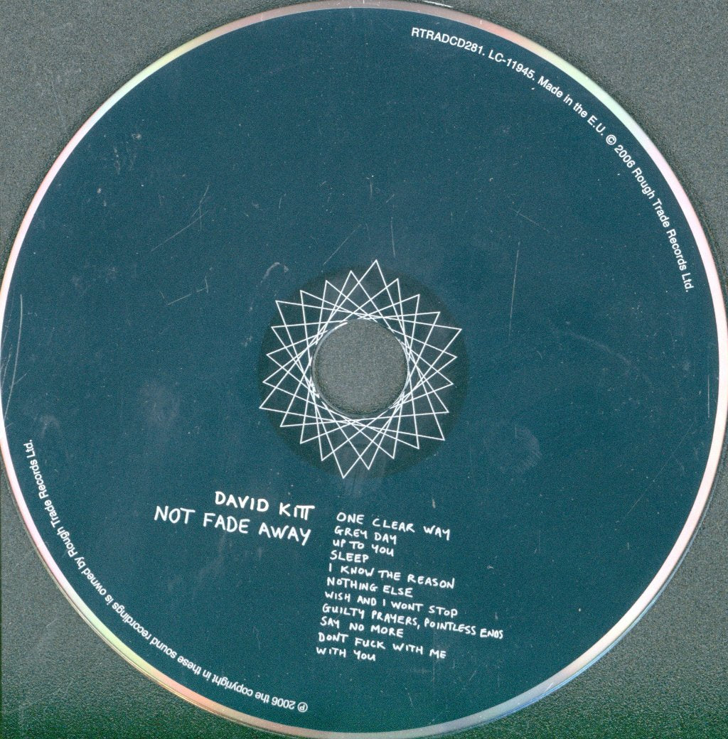 David Kitt - Not Fade Away - Cd