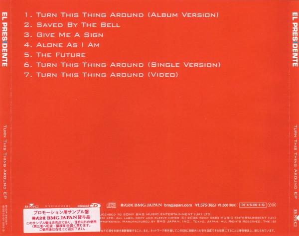 El Presidente - Turn This Thing Around - Cd