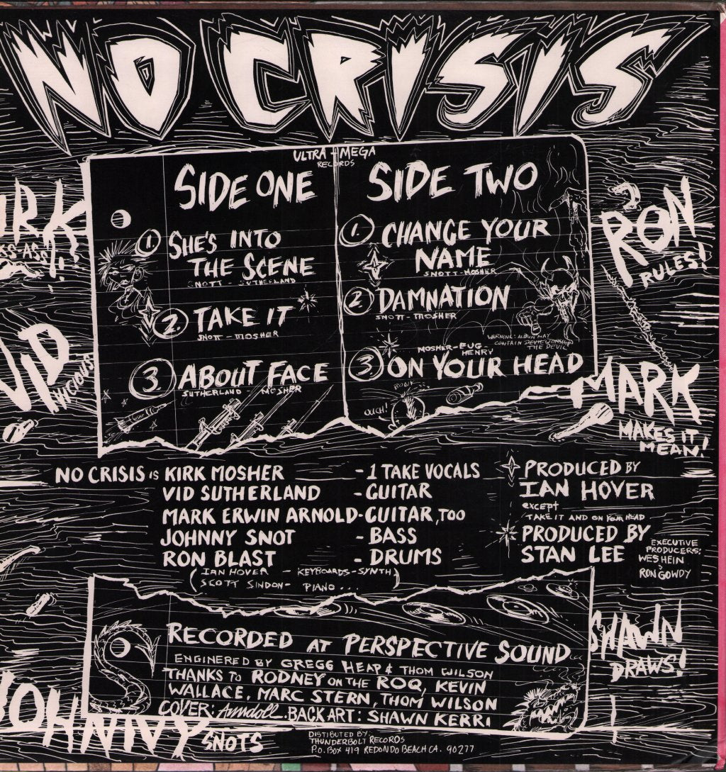No Crisis - She's Into The Scene - 12 Inch