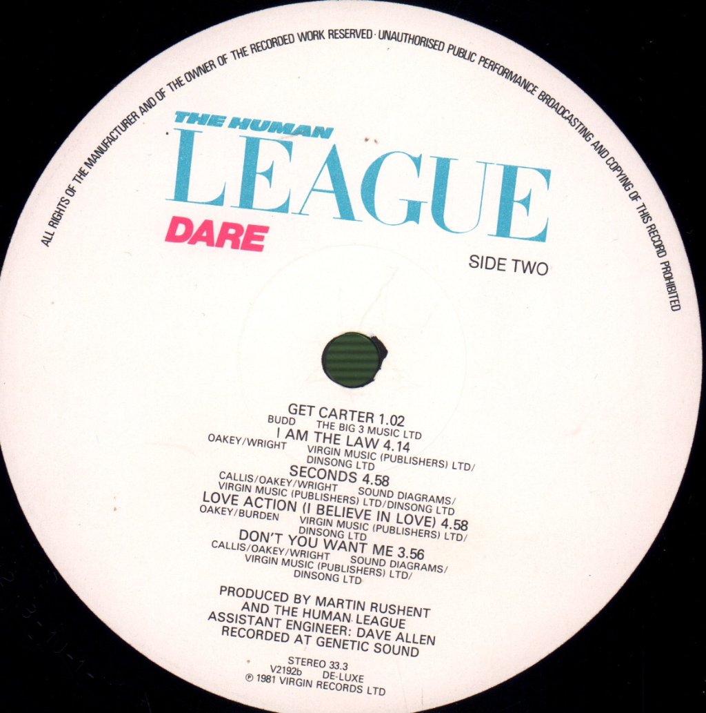 Human League - Dare - Lp