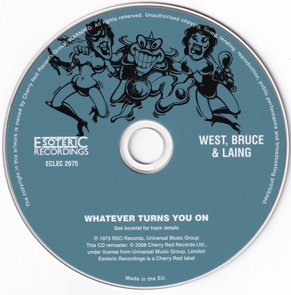 West, Bruce & Laing - Whatever Turns You On - Cd