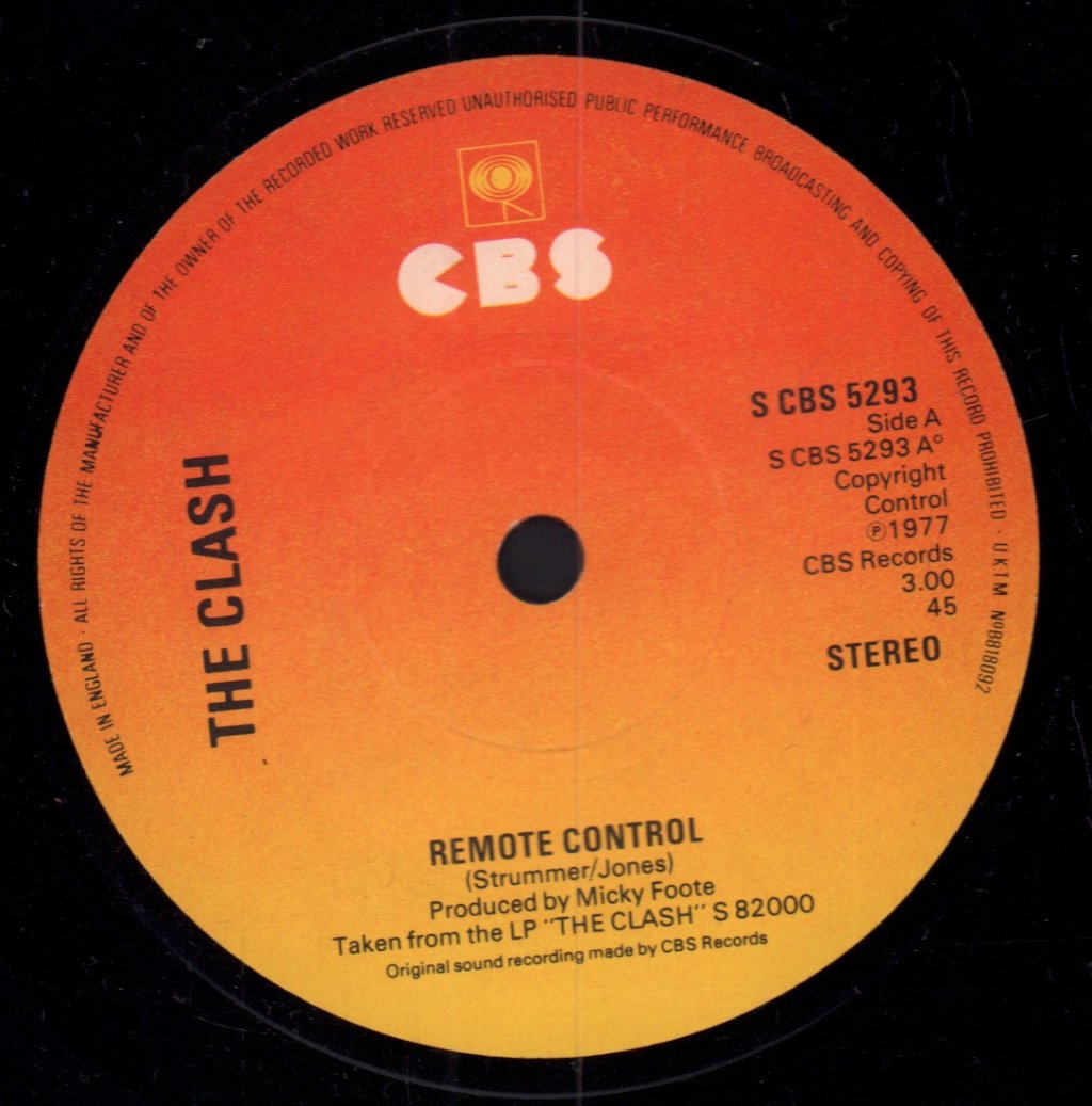 Clash - Remote Control - 7 Inch