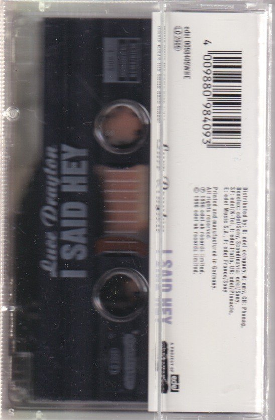 Luce Drayton - I Said Hey - Cassette