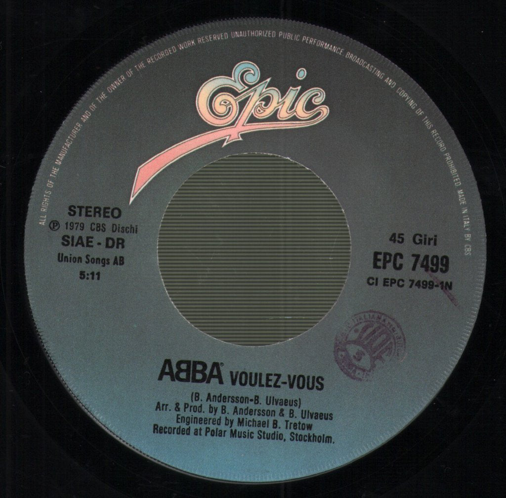 ABBA - Voulez-Vous / Angeleyes - 7 Inch