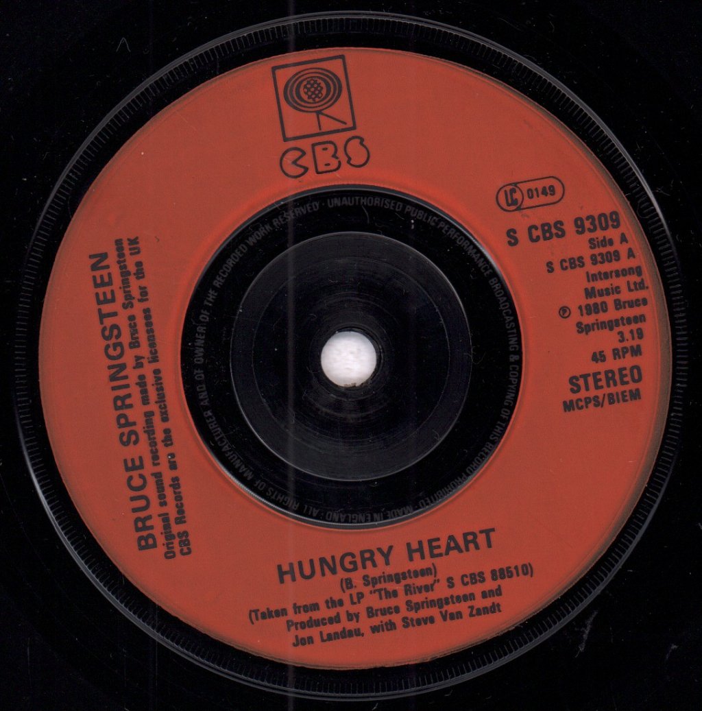 Bruce Springsteen - Hungry Heart - 7 Inch