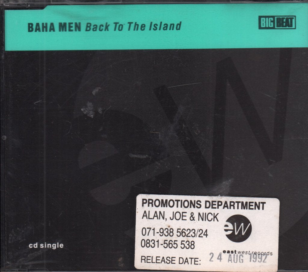Baha Men - Back To The Island - Cd