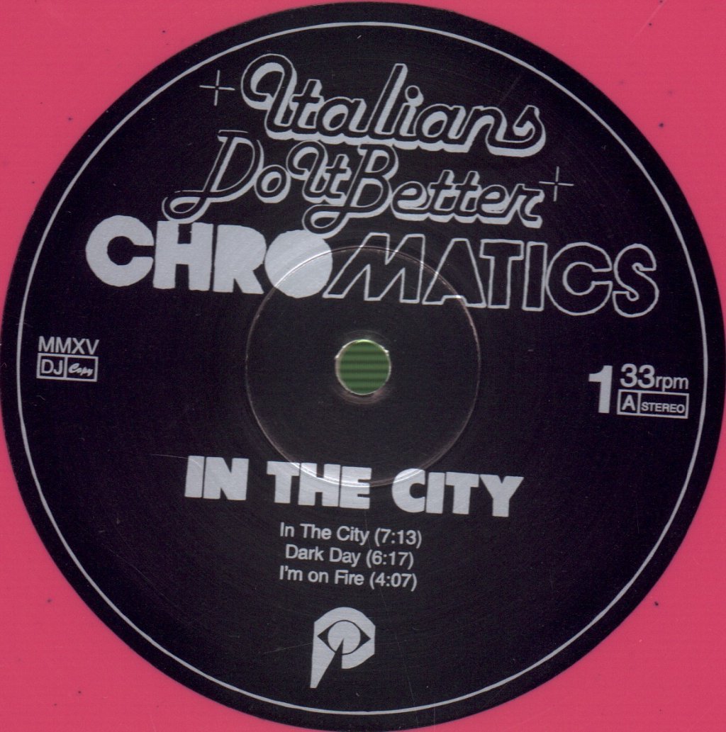 Chromatics - In The City - 12 Inch
