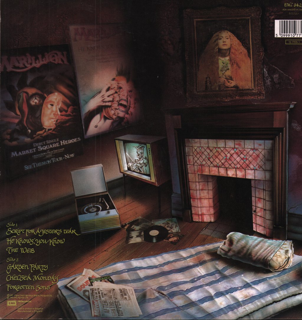 Marillion - Script For A Jester's Tear - Lp