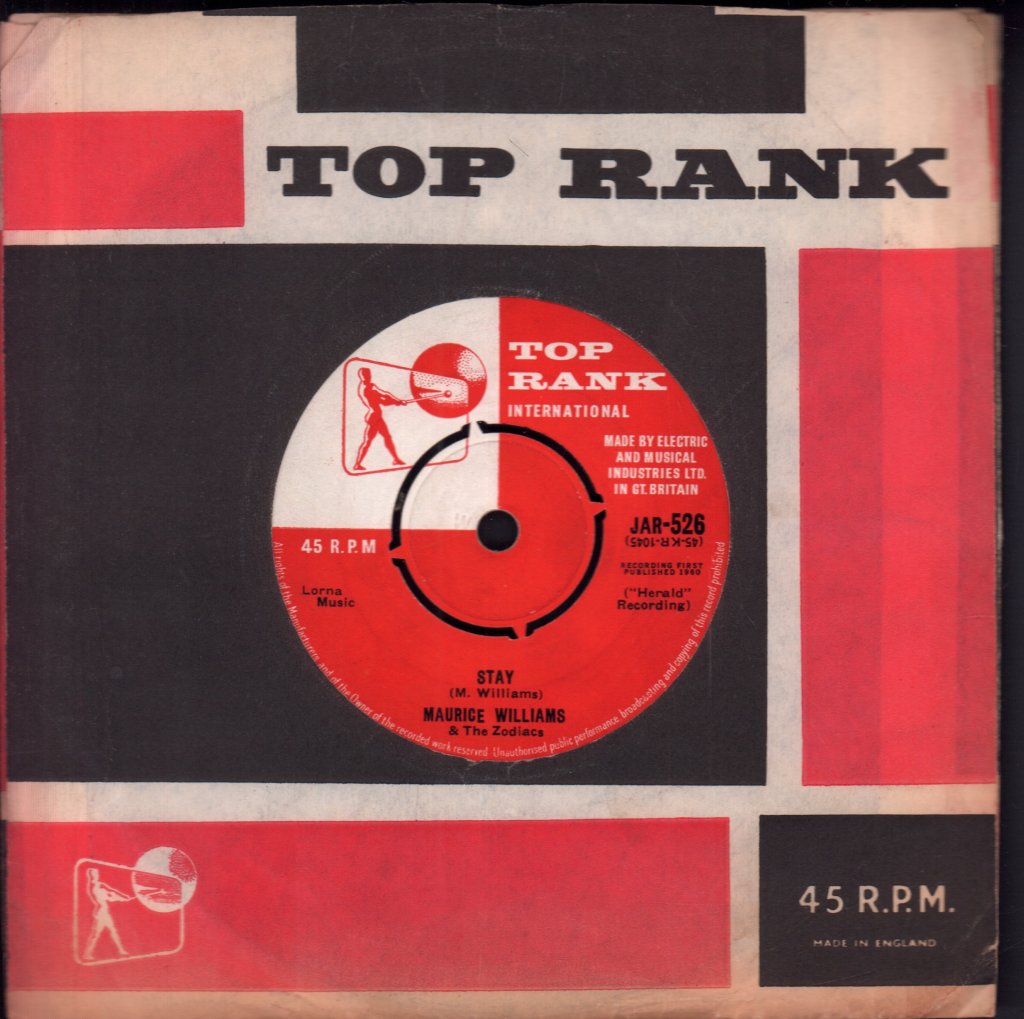 Maurice Williams And The Zodiacs - Stay - 7 Inch