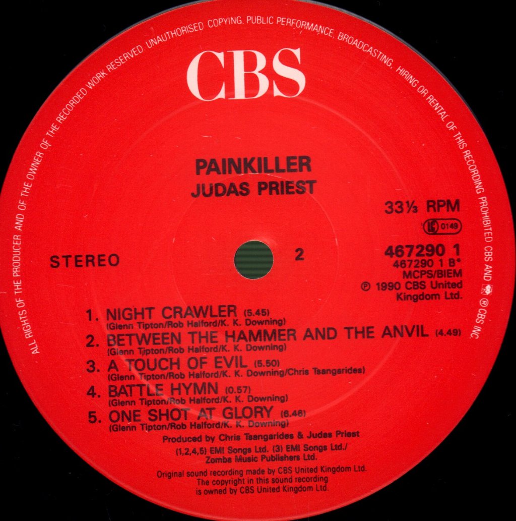 Judas Priest - Painkiller - Lp