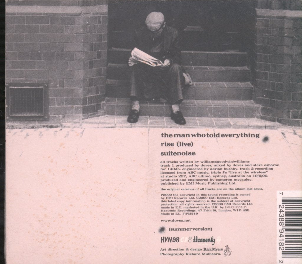 Doves - Man Who Told Everything - Cd