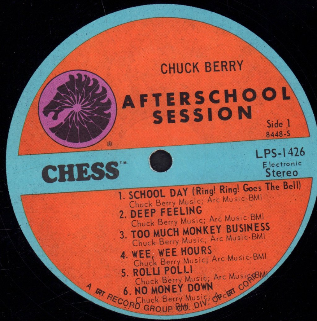 Chuck Berry - After School Session - Lp