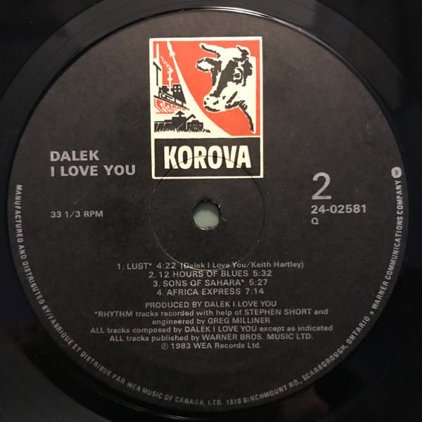 Dalek I Love You - Dalek I Love You - Lp