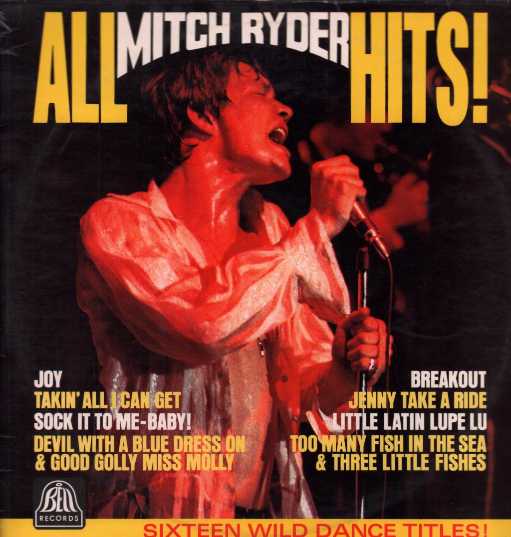 Mitch Ryder - All Mitch Ryder Hits - Lp